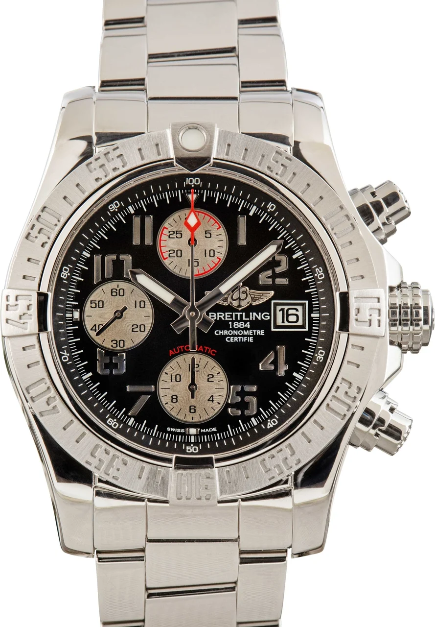 Breitling Avenger II Black Dial A1338111/BC33 43 mm kol saati