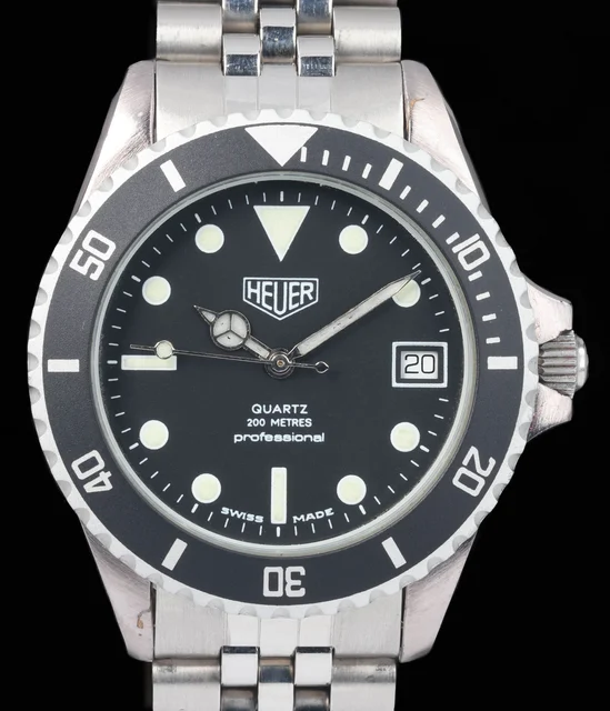 Tag Heuer Professional HEU-PROF-DIVER-1000-980.013-1980-36mm kol saati