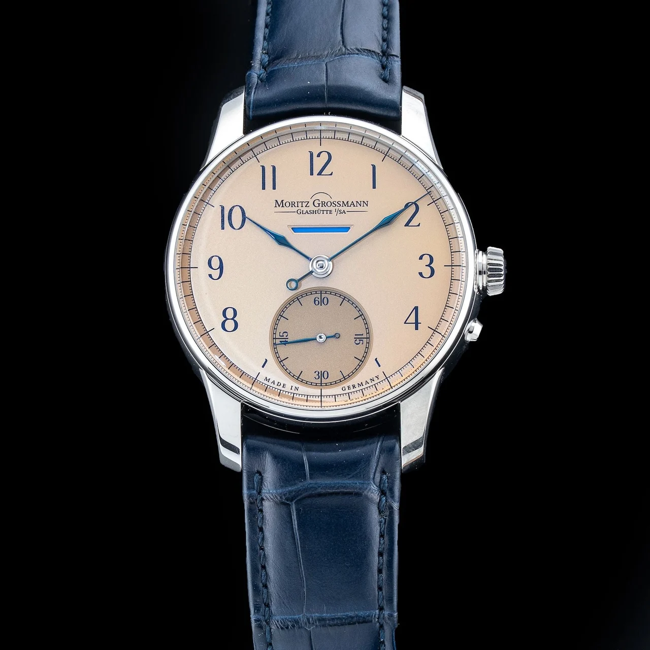 Moritz Grossmann Heritage Power Reserve Salmon Dial Limited Edition MG-003520 210009N35849 41 mm kol saati