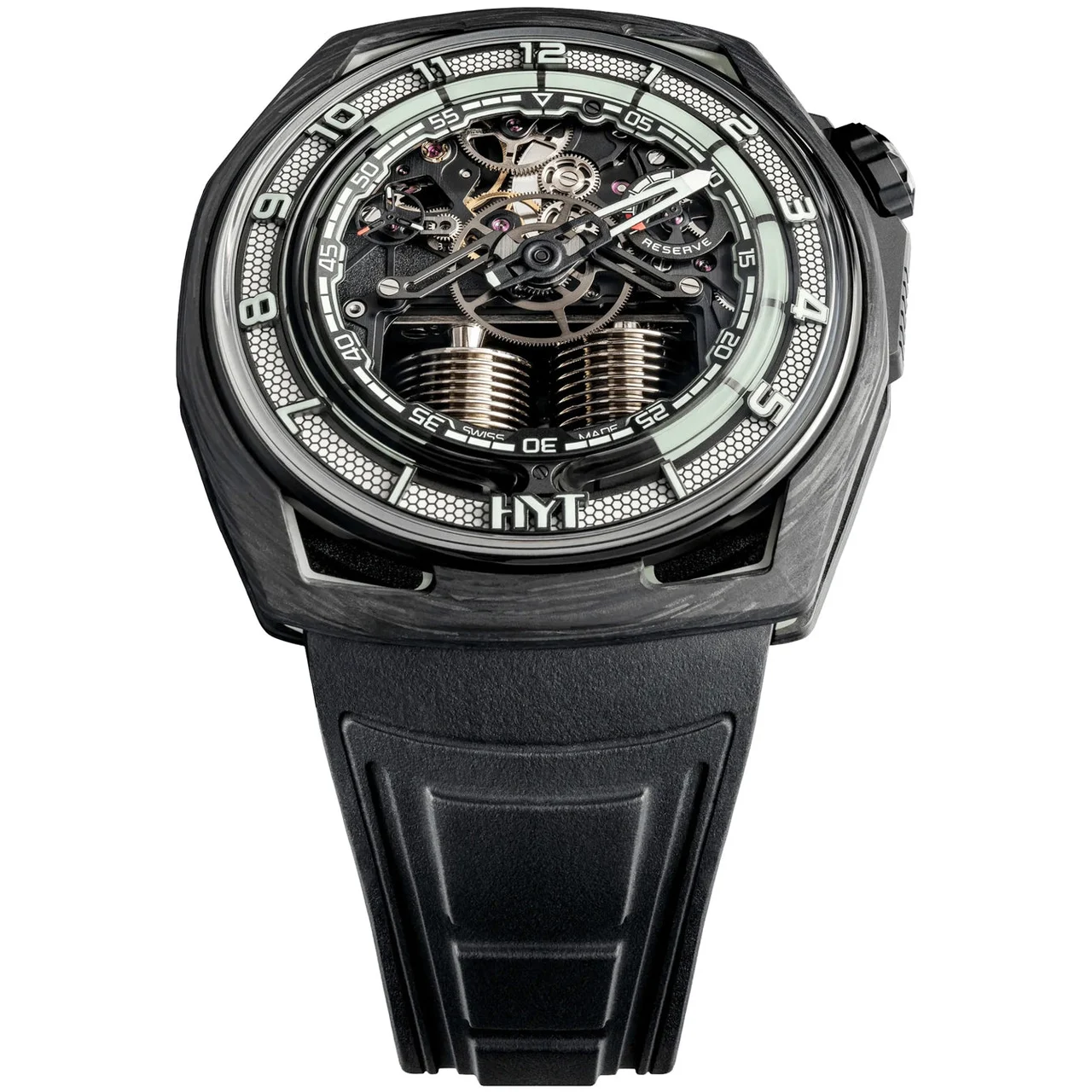 Hyt Hastroid White Neon Limited Edition H02979-A 48 mm kol saati