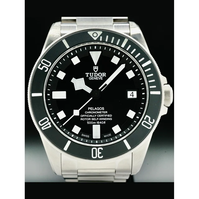 Tudor Pelagos Titanium Chronometer Automatic Black Dial 210000038184 kol saati