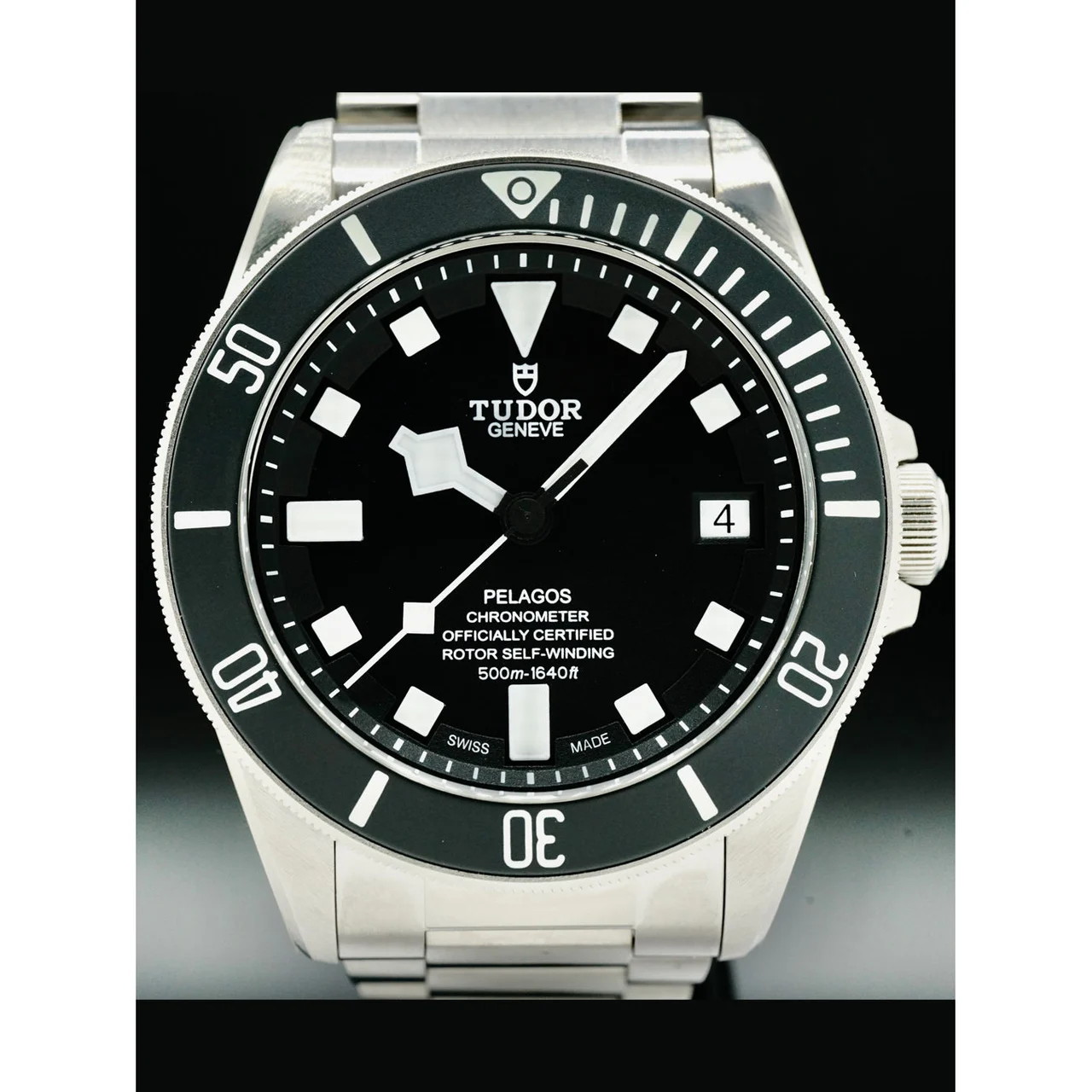 Tudor Pelagos Titanium Chronometer Automatic Black Dial 210000038184 42 mm kol saati