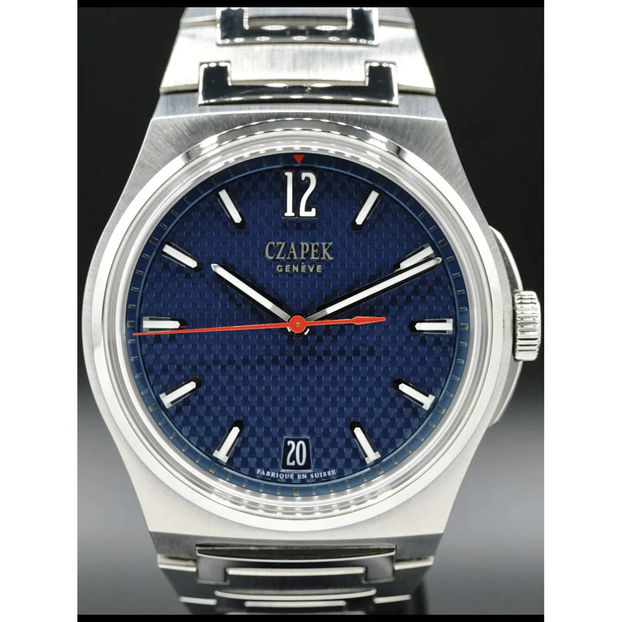 CZAPEK Passage De Drake Deep Blue 210000026393 40.5 mm kol saati