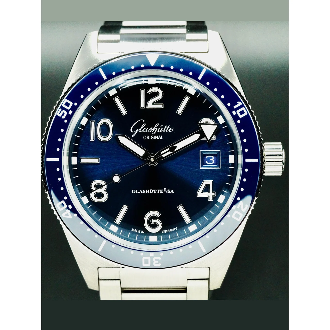 Glashutte Original Glashütte Original 1-39-11-09-81-70 SeaQ Blue Dial 210000051989 39 mm kol saati