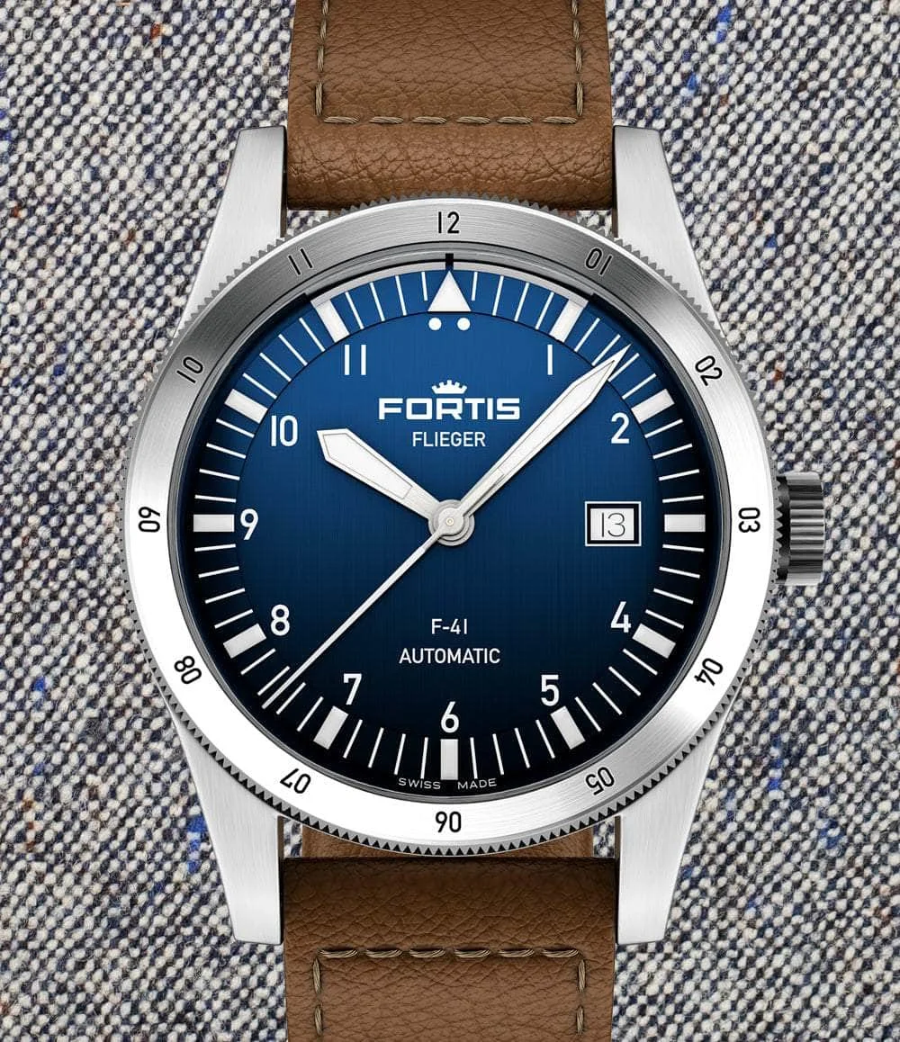Fortis Flieger F4220026 40 mm kol saati