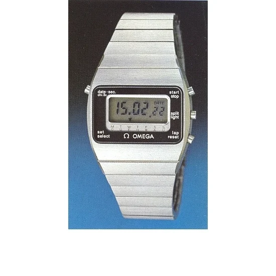 OMEGA Digital ST 386.0802 kol saati