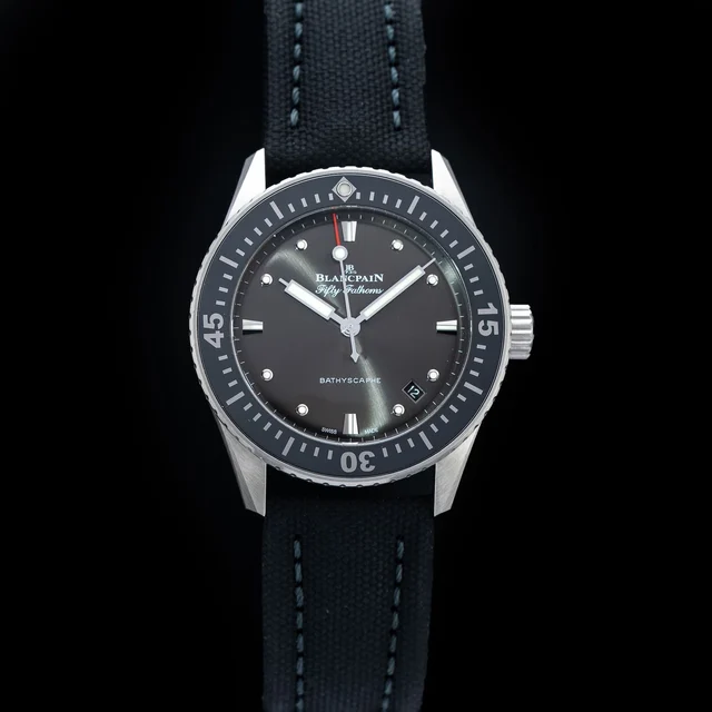 Blancpain Fifty Fathoms Bathyscaphe 5100B-1110-B52A 210009N33122 kol saati