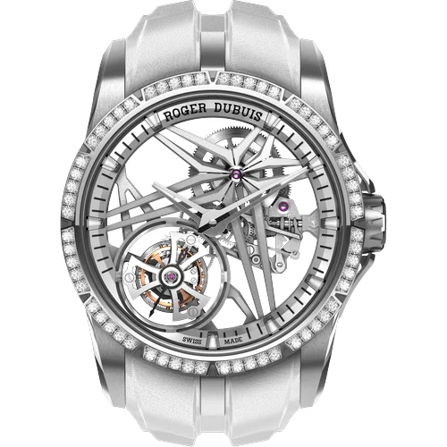 Roger Dubuis Excalibur Monotourbillon white gold RDDBEX0989 42 mm kol saati