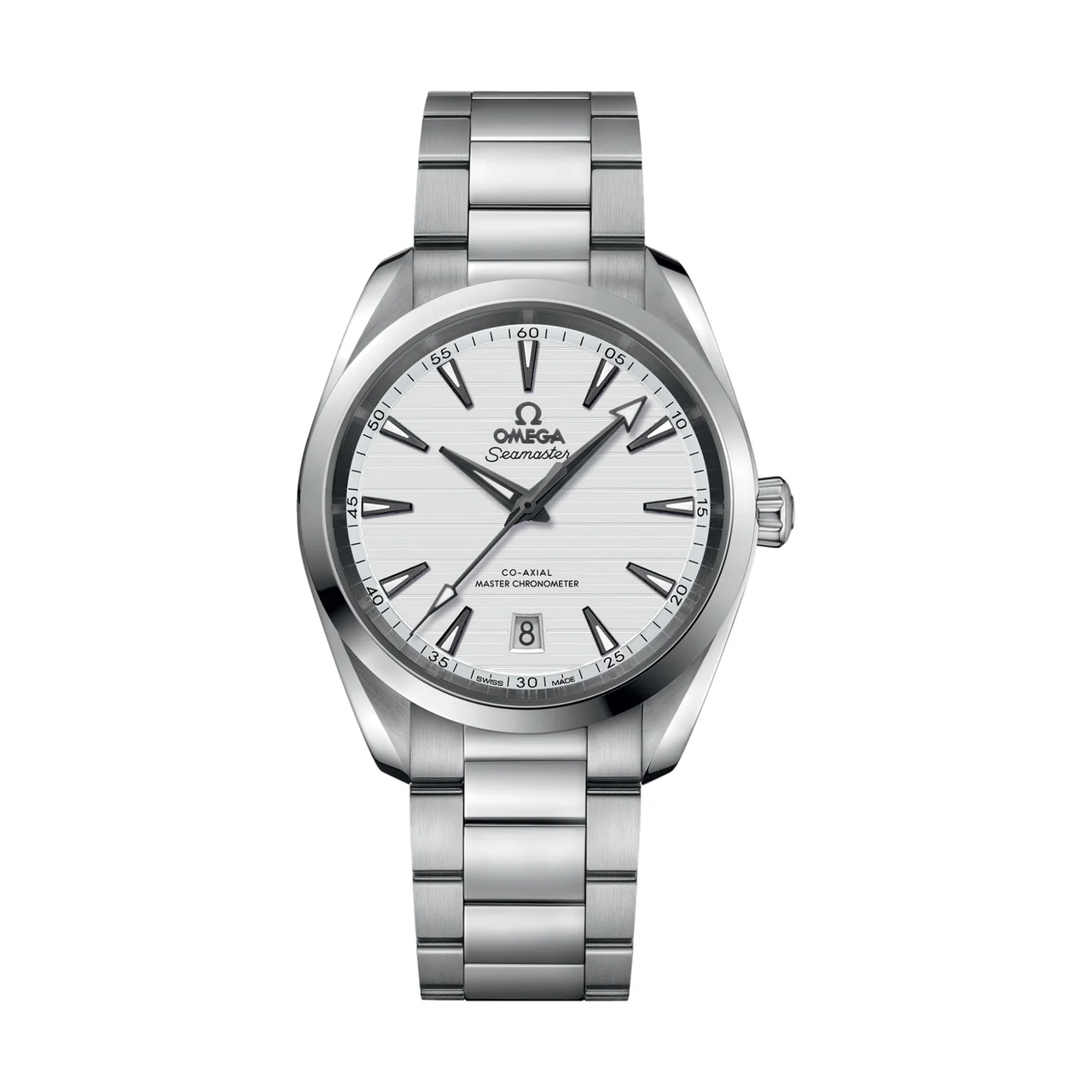 OMEGA Seamaster Aqua Terra 150M 38mm - Silver on Bracelet O22010382002001 38 mm kol saati