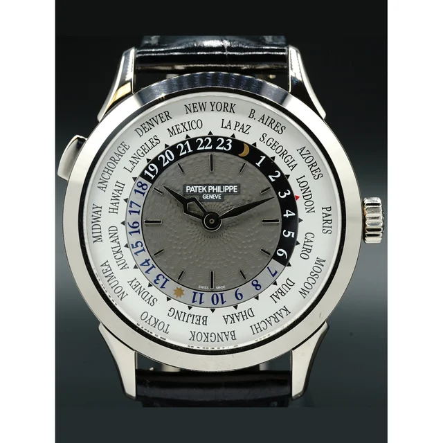 Patek Philippe World Time 5230G-014 210000019413 kol saati
