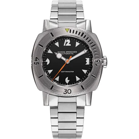 Nivada Grenchen White Pacman Depthmaster 14102A20 kol saati