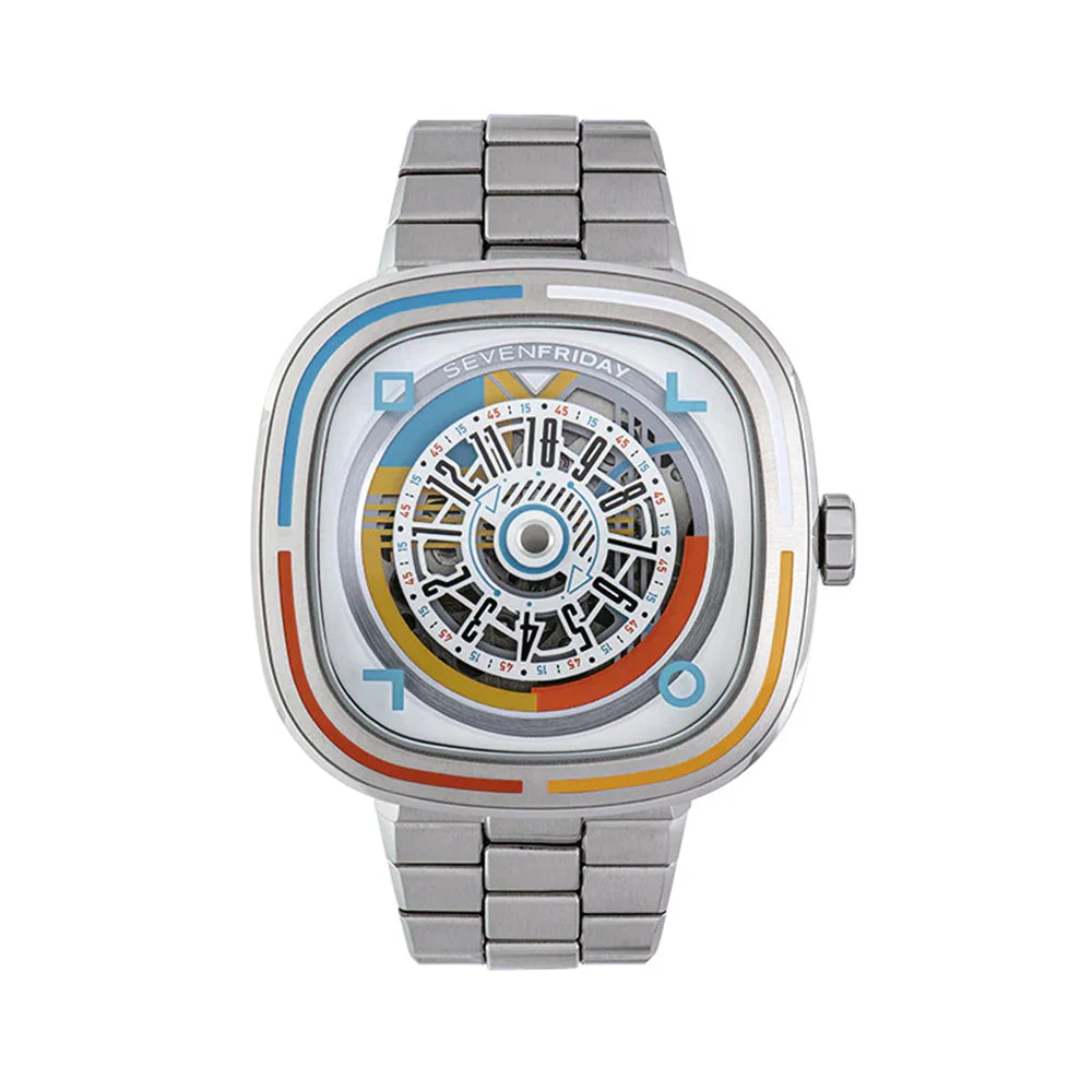 SEVENFRIDAY T-Series SSF-T1/08 46 mm kol saati