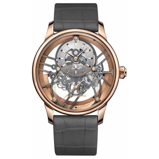 Jaquet Droz Skelet-One Red Gold J003523241 kol saati