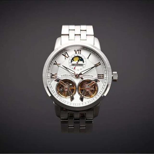 Matt Arend Heritage Dual Escapement Full Moon Silver Ma 769 Heritage Dual Escapement Full