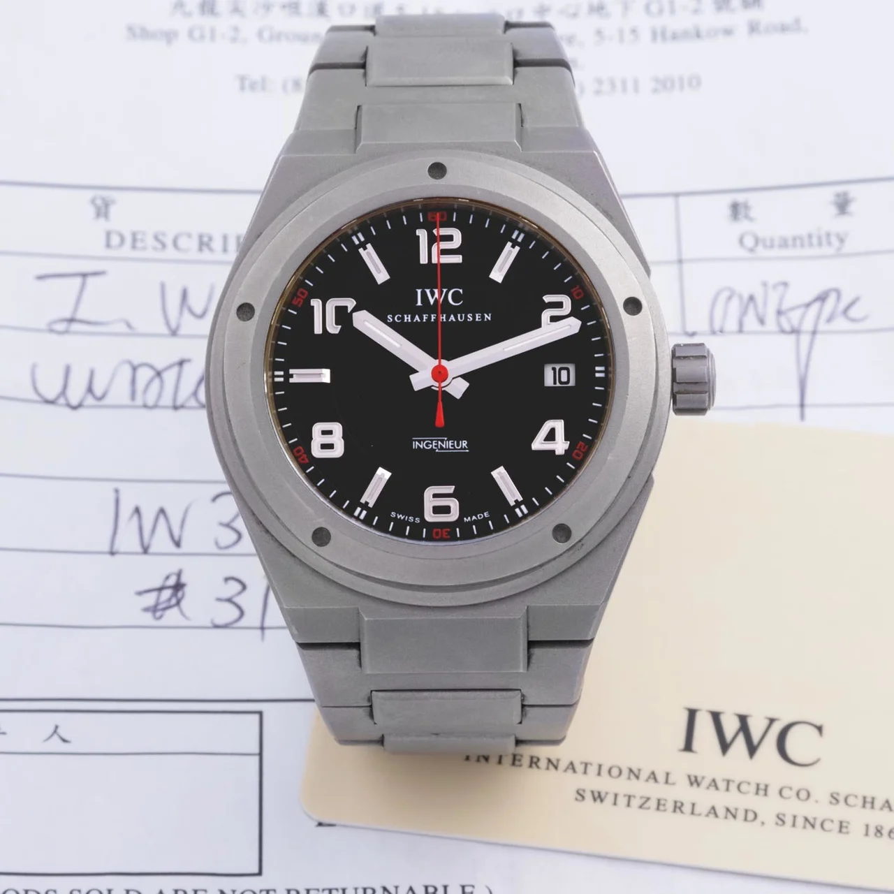 IWC Switzerland IW3227 kol saati