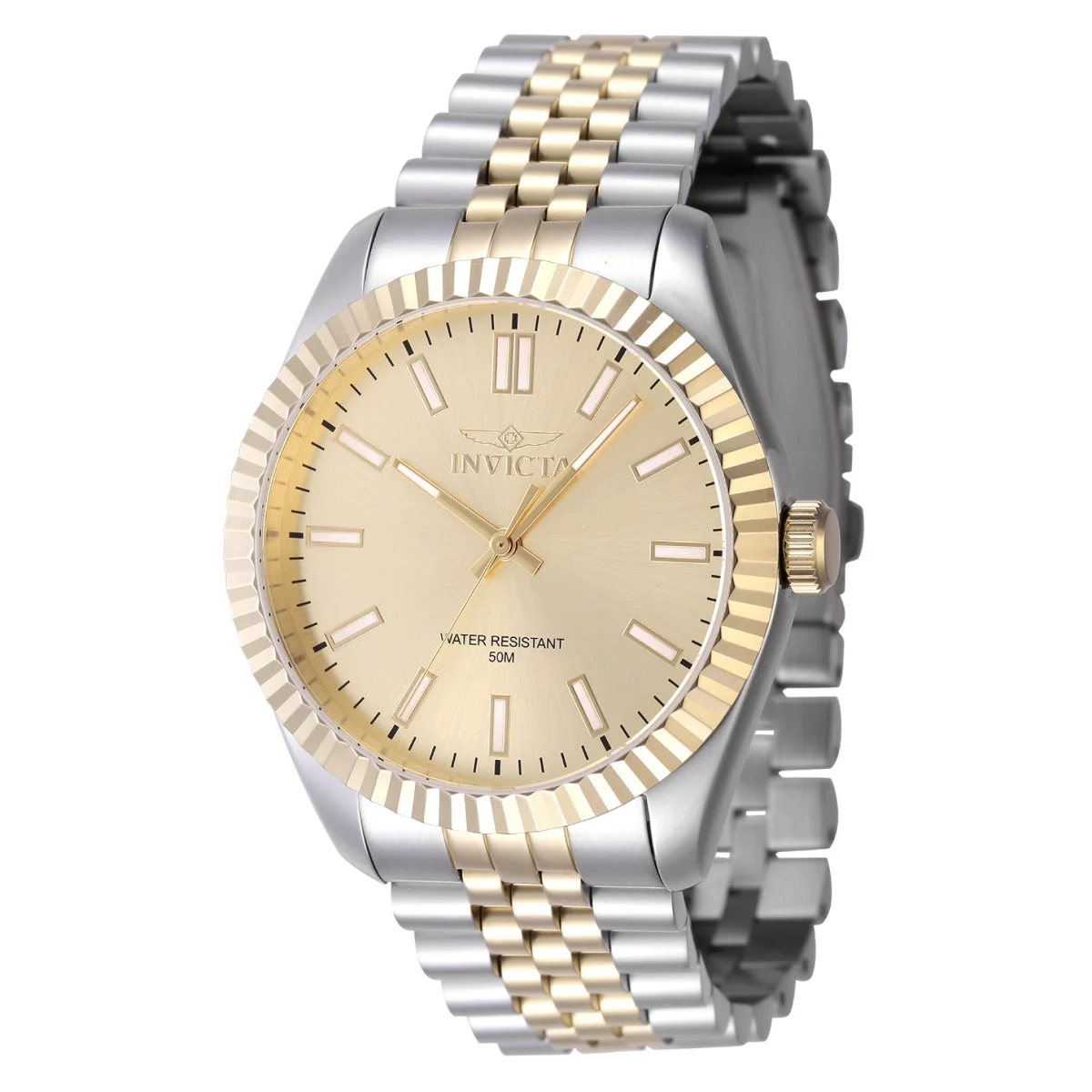 Invicta Specialty Oxford Watch - 43mm. Gold, Steel (47487) 43 mm kol saati