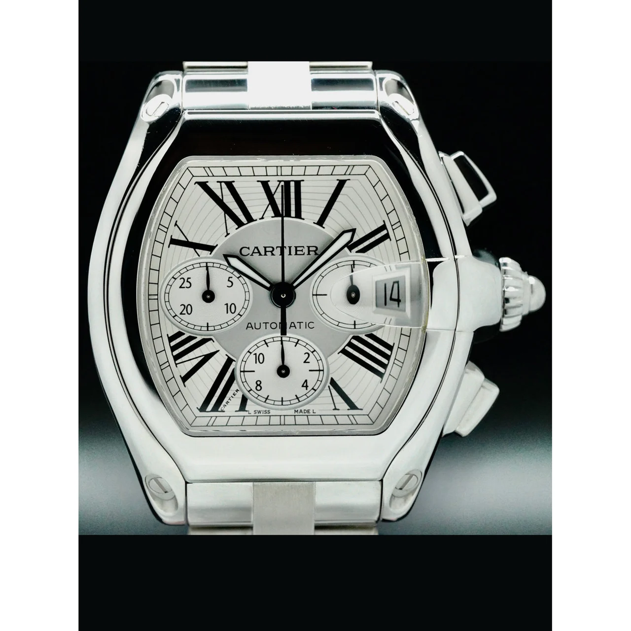 Cartier Roadster Chronograph 210000058964 48 mm kol saati