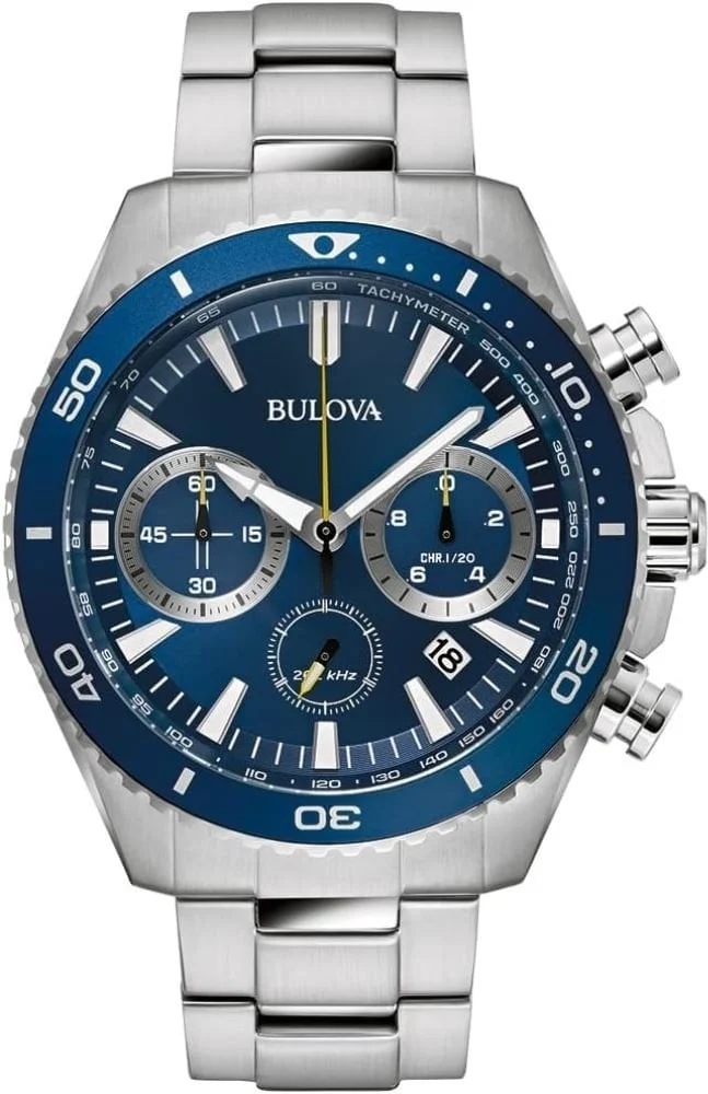 Bulova Marine Star Men's Chronograph 98B393 45.5 mm kol saati