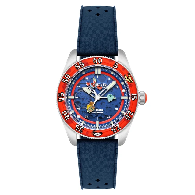 Croft Mid-size Skeleton Automatic Dollar Diver SP-5152-01 kol saati
