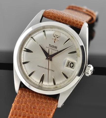 Tudor Oysterdate With Big-Rose Dial 35 mm kol saati