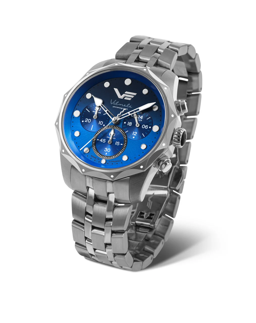 Vostok Europe Vilnelé JS20-125A750 Set with the Stainless Steel Solid brac 39 mm kol saati