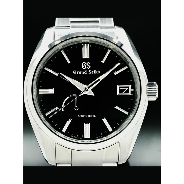 Grand Seiko Spring Drive "Pure Black" 210000041753 kol saati