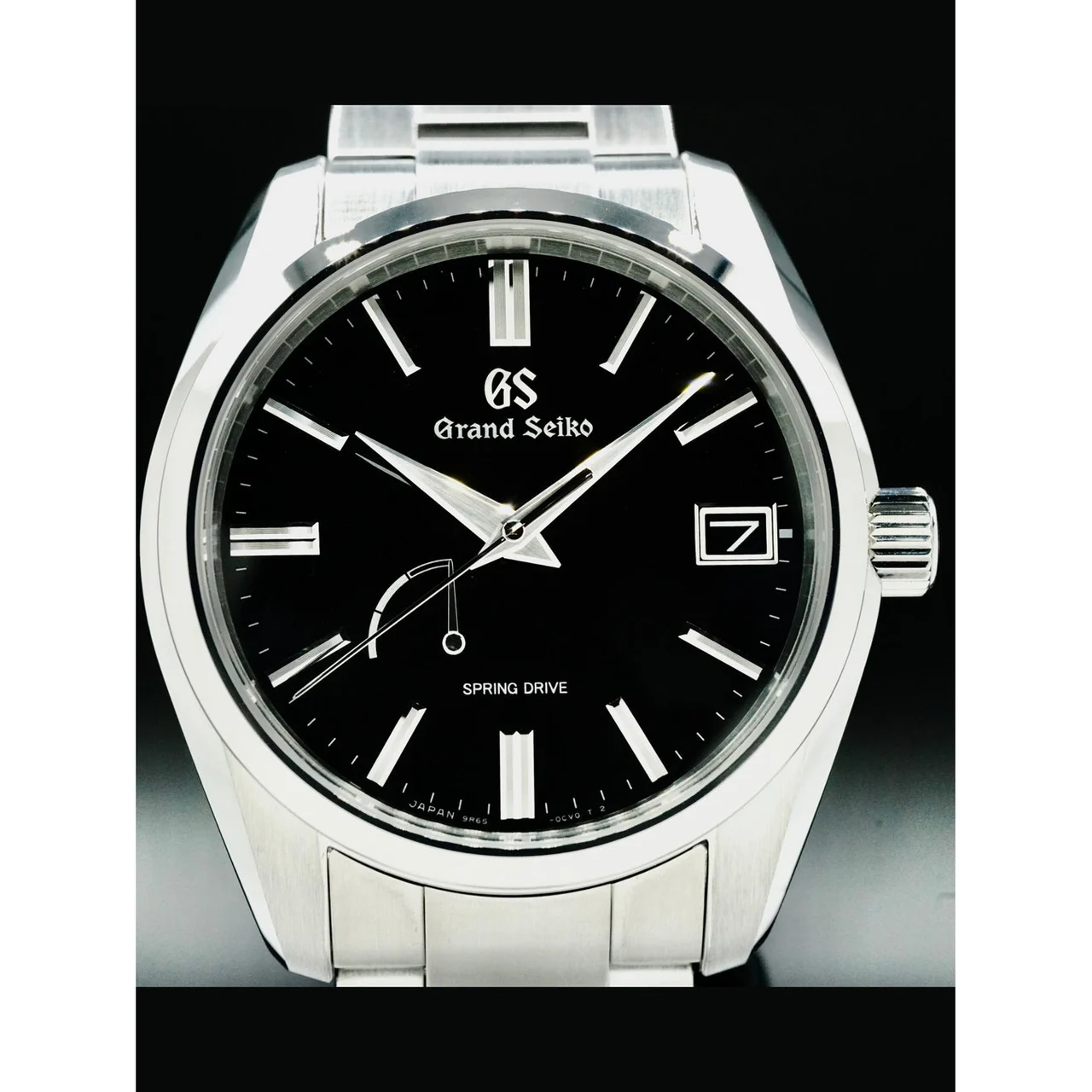 Grand Seiko Spring Drive "Pure Black" 210000041753 kol saati