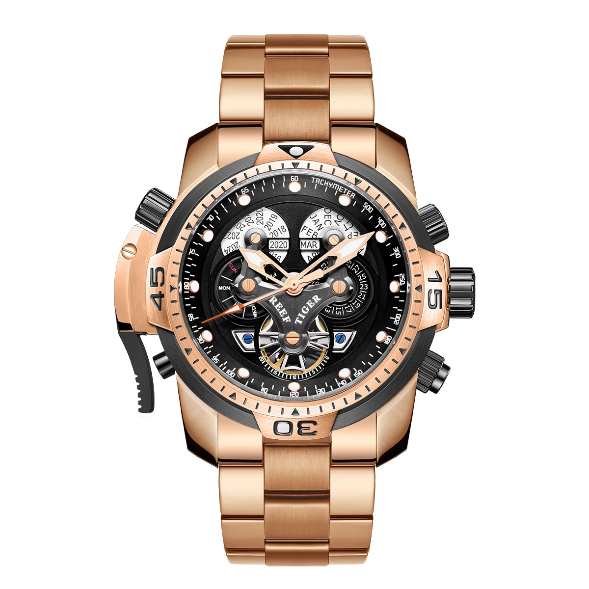 Reef Tiger Aurora Concept RGA3503-03-1 46 mm kol saati