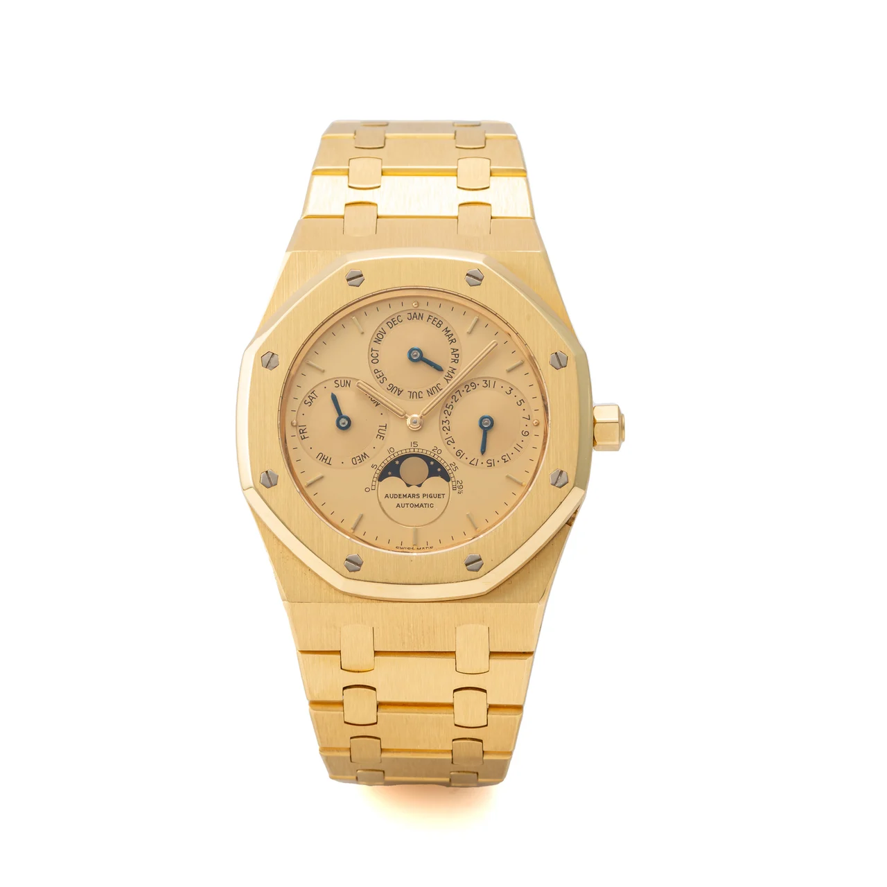 Audemars Piguet AUDEMARS PIGUET, REF. 5554.344, ROYAL OAK, PERPETUAL CALENDAR, NO LEAP YEAR, YELLOW GOLD kol saati