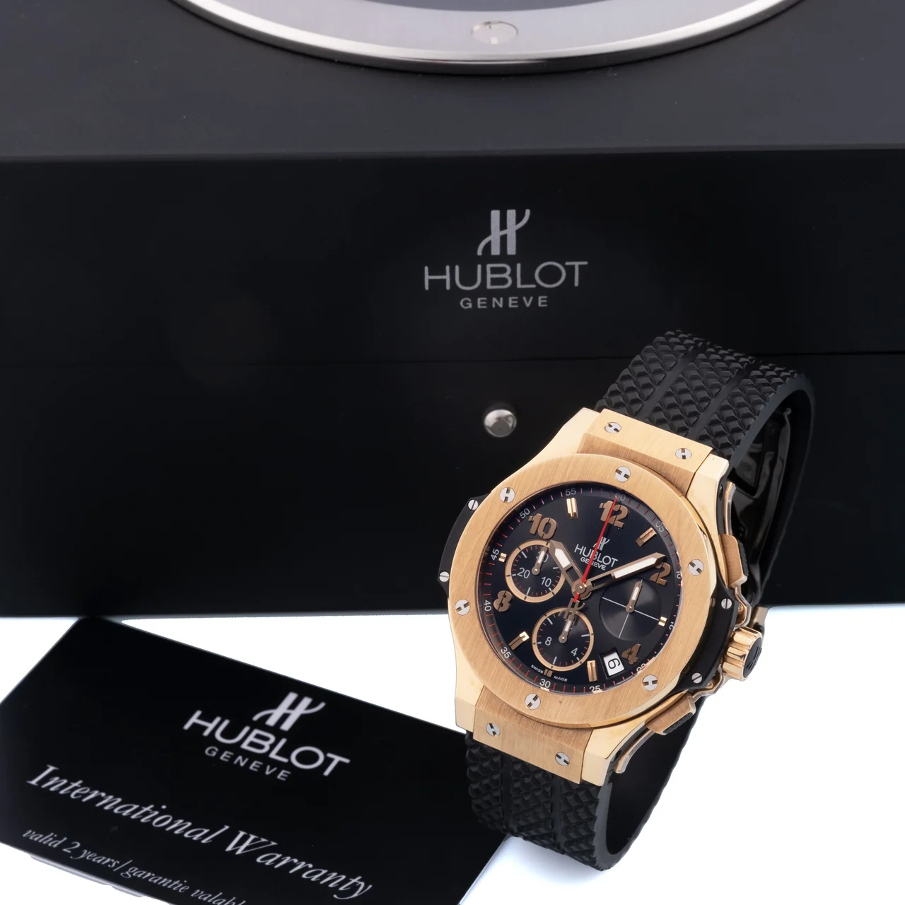Hublot HUBLOT, REF. 341.PX.130.RX, BIG BANG, TITANIUM AND PINK GOLD kol saati