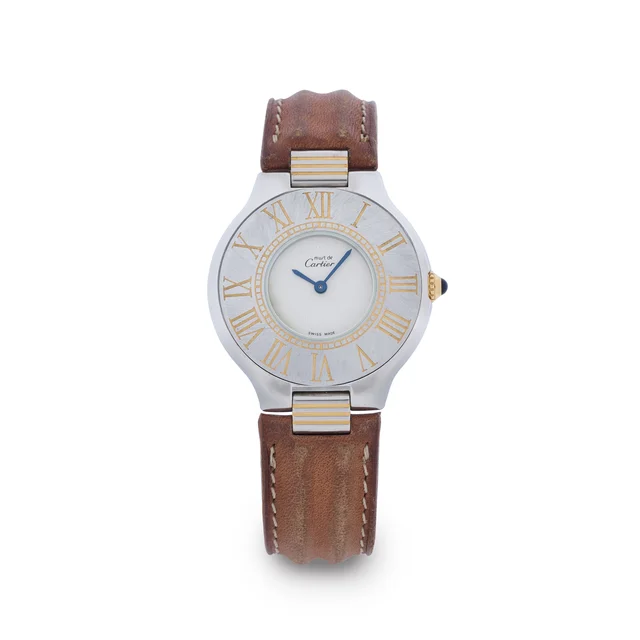 Cartier CARTIER, REF. 9011, MUST DE CARTIER 21, STAINLESS STEEL kol saati