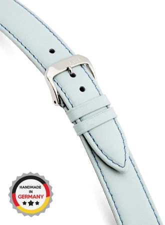 RIOS Leather Strap Toscana - Ice Blue - Calf Leather 10219/RI kol saati