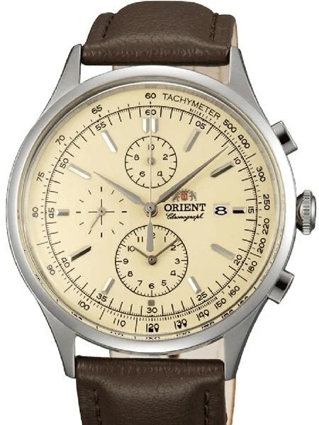 Orient Monterey Quartz Chronograph with 12-Hour Totalizer and Tachymeter #TT0V004Y kol saati
