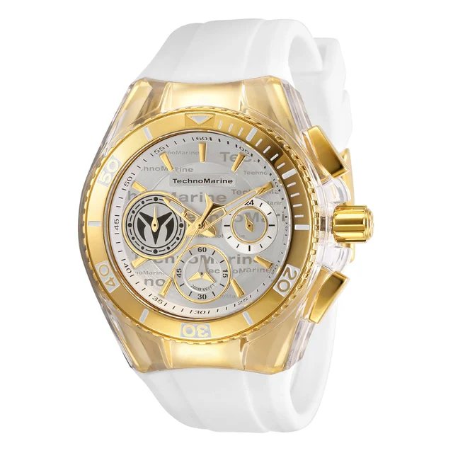 Technomarine Cruise California Watch - 40.57mm, White (TM-118133) kol saati
