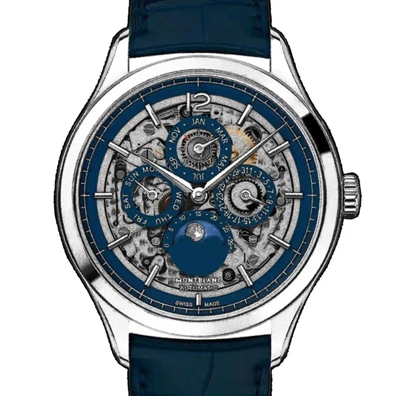 Montblanc Heritage Spirit / Chronométrie 34314 40 mm kol saati