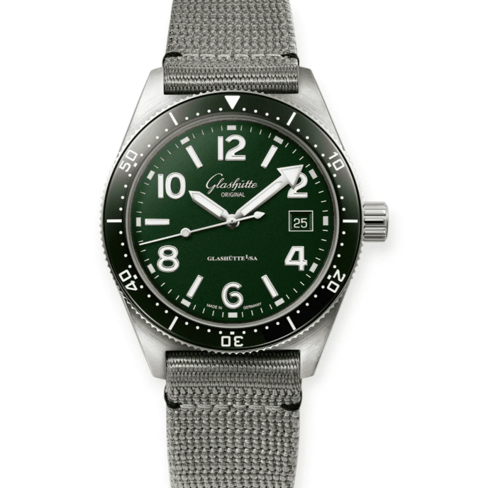 Glashutte Original SeaQ Automatic 39.5mm Watc Pre-Owned Glashutte Original SeaQ Automatic 39.5mm Mens Watc 40 mm kol saati