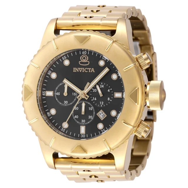 Invicta I-Force Watch - 55mm, Gold (46540) kol saati