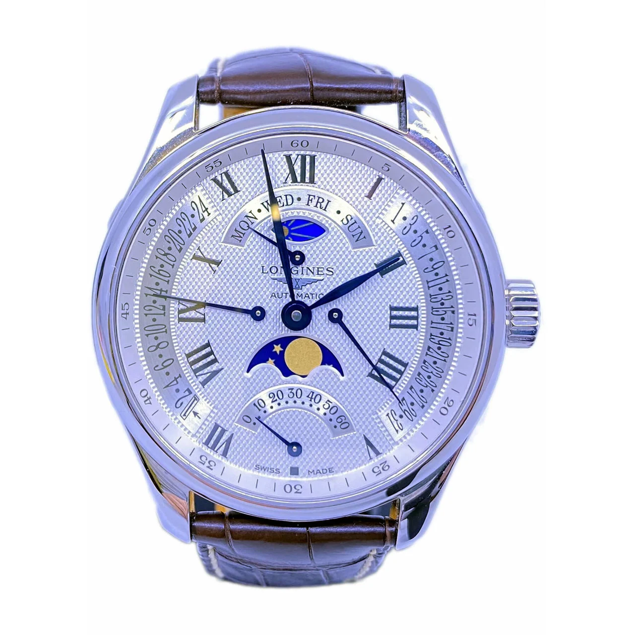 Longines Master Calender Automatic L2.739.4.71.3 210000014205 kol saati