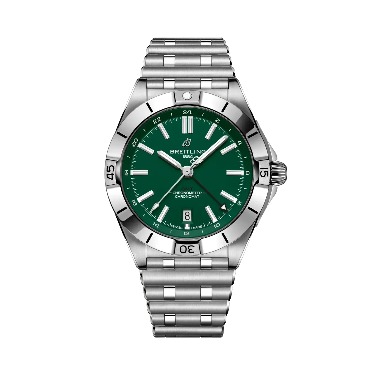 Breitling Chronomat Automatic GMT 40 NFL New York Jets Edition A32398C61L1A1 40 mm kol saati