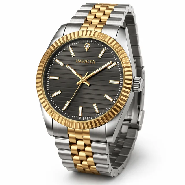 Invicta Celestial Somerset Watch - 36mm. Gold, Steel (69170) kol saati