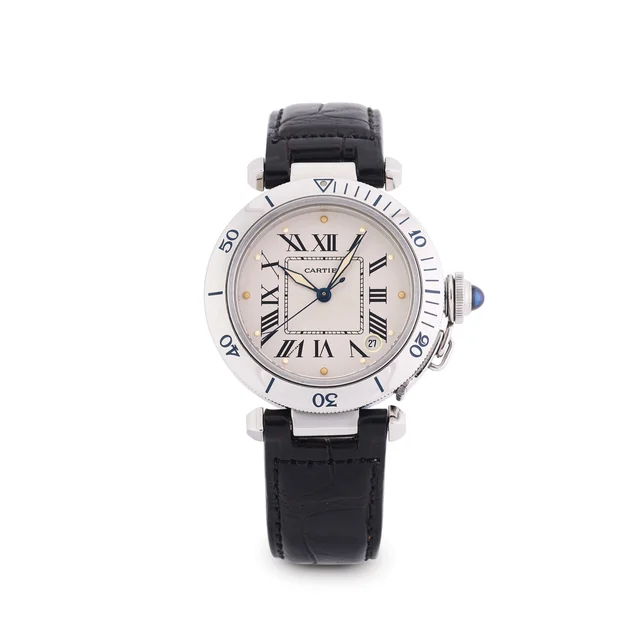 Cartier CARTIER, REF. W3100255, PASHA DE CARTIER PLONGEUR, STAINLESS STEEL kol saati