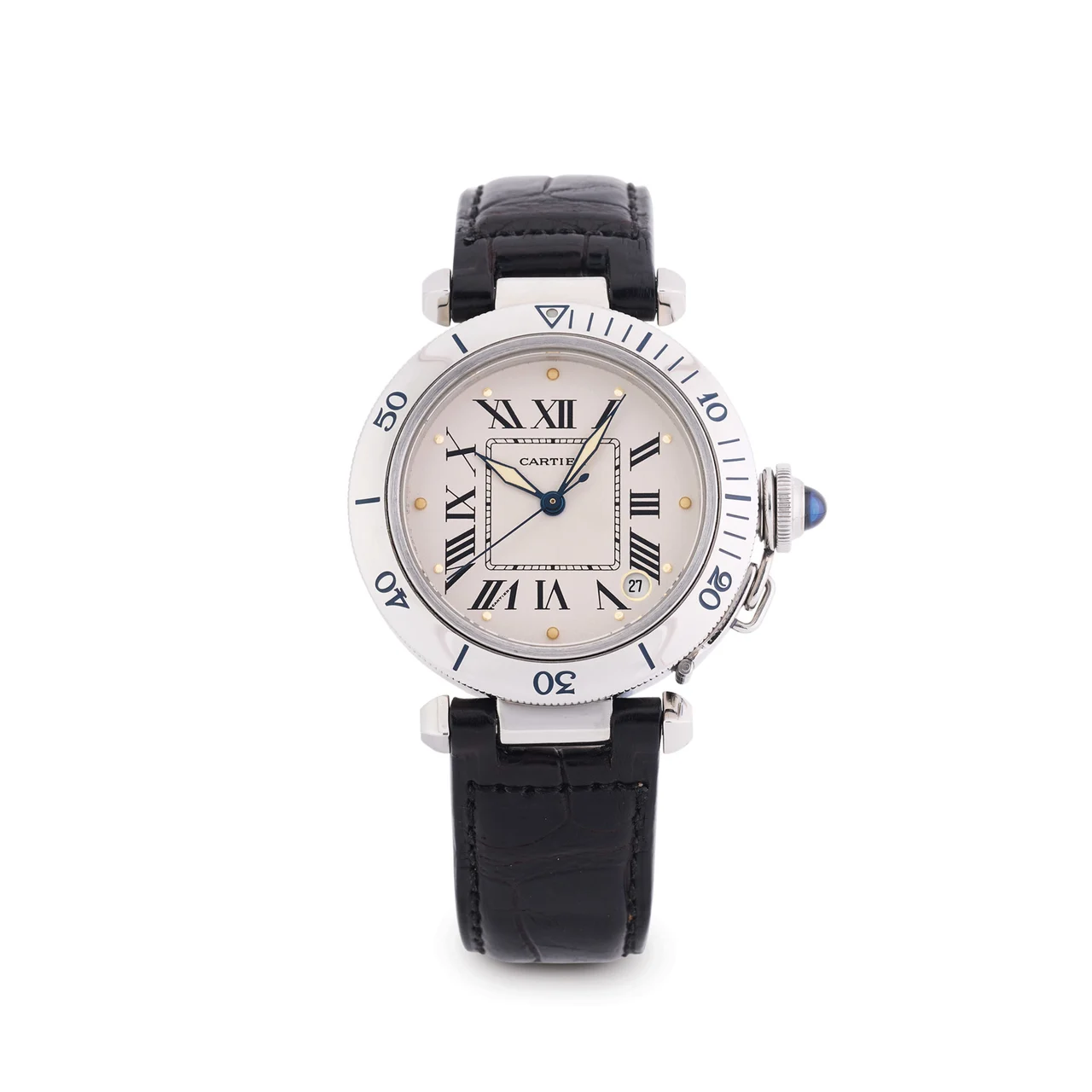Cartier CARTIER, REF. W3100255, PASHA DE CARTIER PLONGEUR, STAINLESS STEEL kol saati