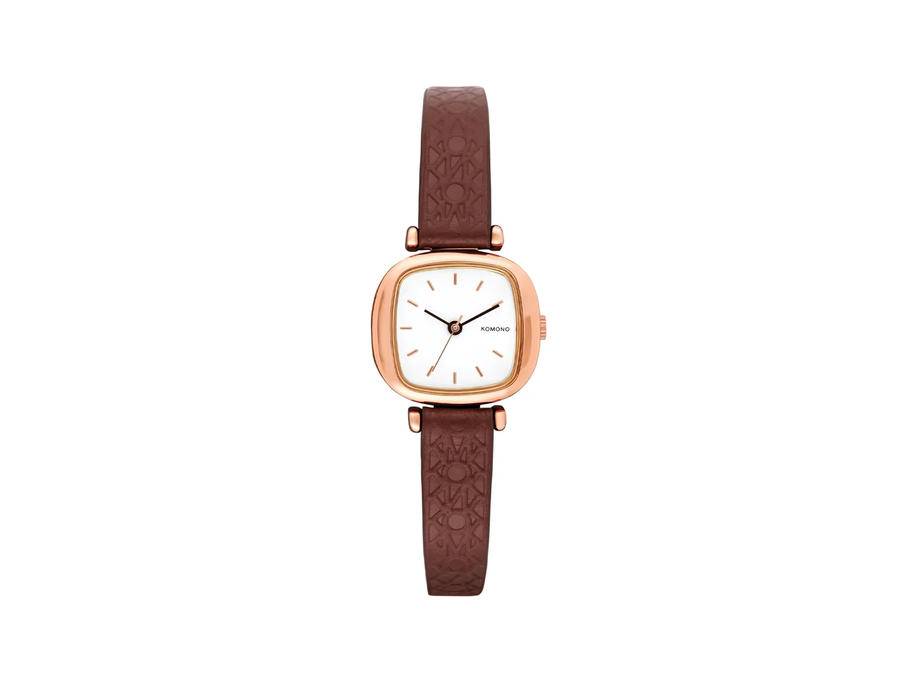 Komono Moneypenny Monogram Auburn KOM-W1324 kol saati