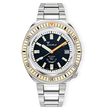 Squale Sand 2001BEBK.AC 43 mm kol saati