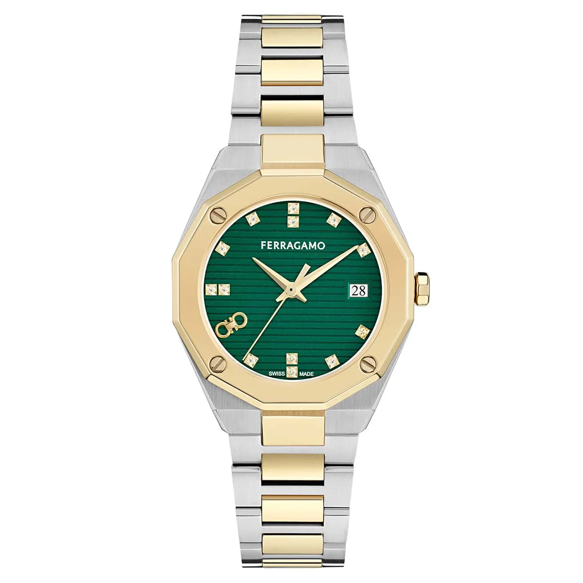 Ferragamo Pırlantalı SF3T00125 34 mm kol saati