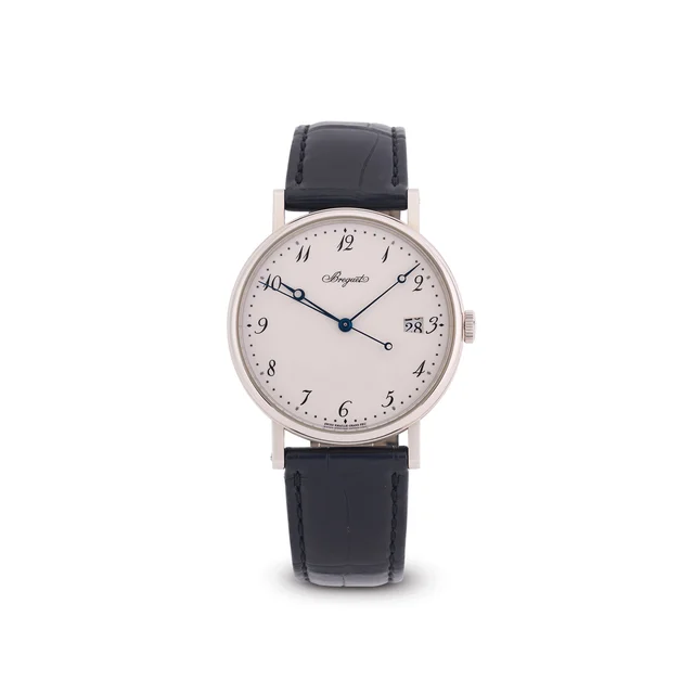 Breguet BREGUET, REF. 5177BB, CLASSIQUE, ENAMEL GRAND FEU, 18K WHITE GOLD kol saati