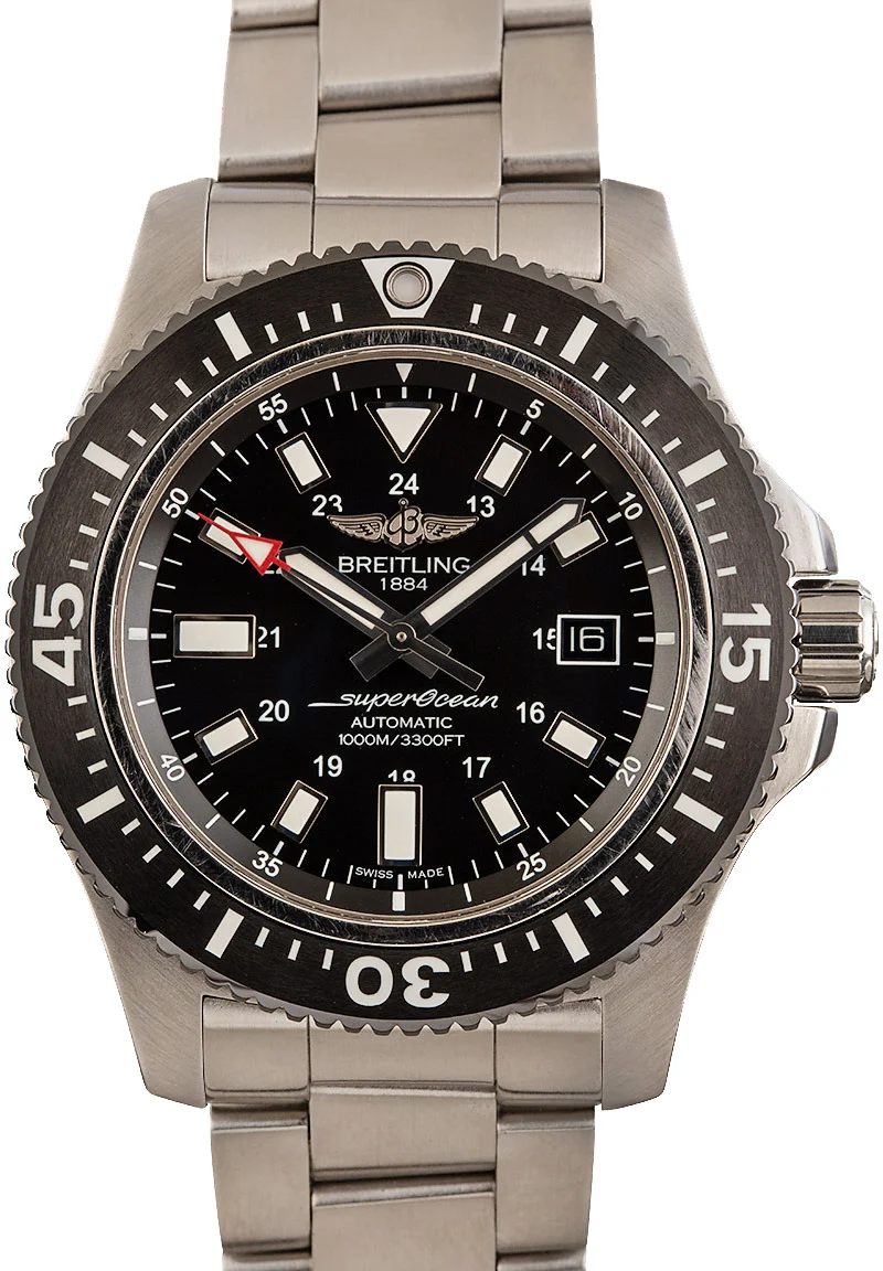 Breitling Superocean 44 Stainless Steel A1739310/BF45 44 mm kol saati