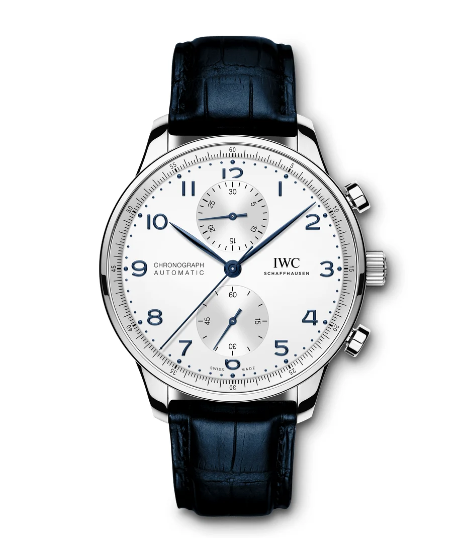 IWC IWC, REF. IW3716-05, PORTUGUESE CHRONOGRAPH, AUTOMATIC, STEEL 41 mm kol saati