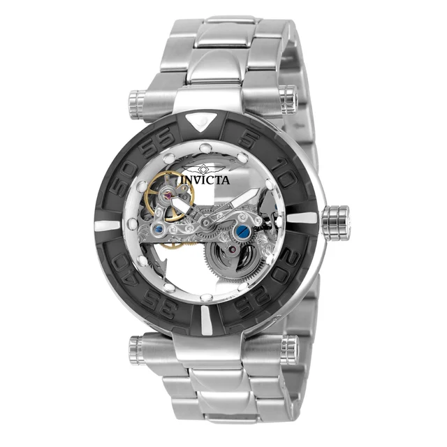 Invicta Subaqua Nebula Automatic Watch w/ Skeleton Dial - 47mm. Steel (49505) kol saati