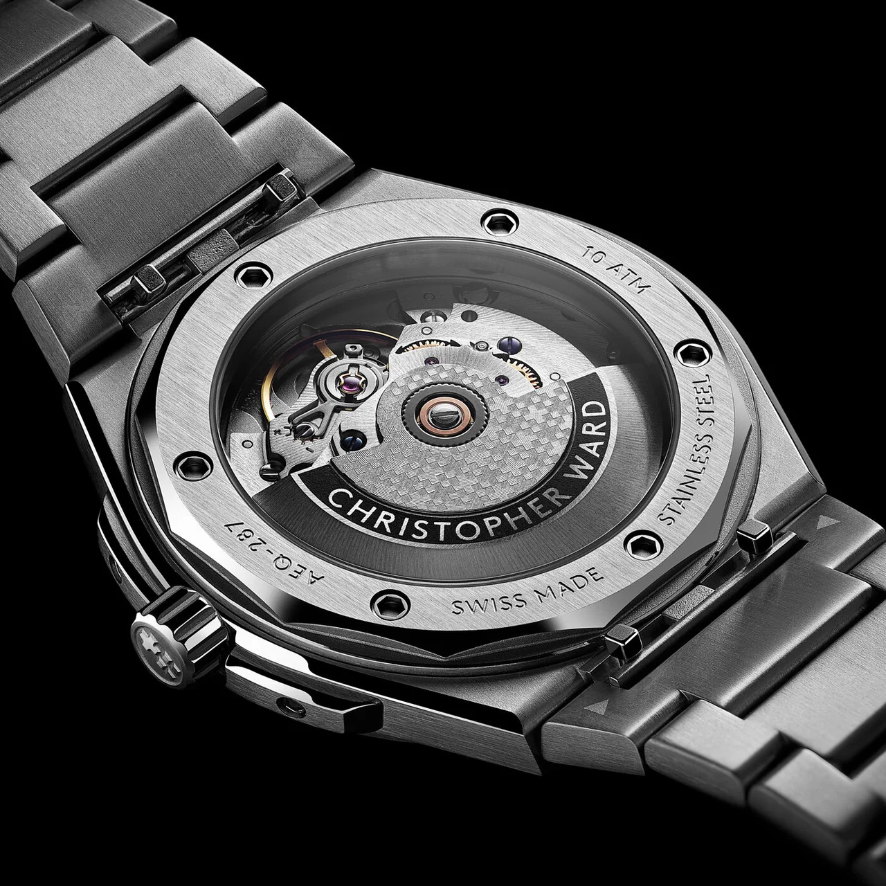 Christopher Ward The Twelve C12-38ADA1-S00B0-B0 38 mm kol saati